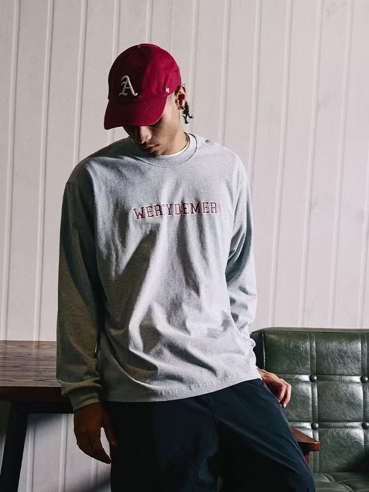 REMEDY 69 Cracked Print Long-sleeve Tee