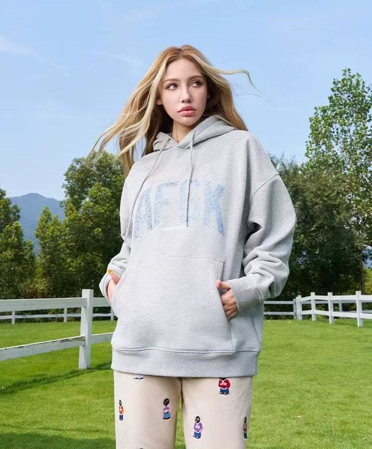 AFGK Raindrop Hot Diamond Logo Hoodie