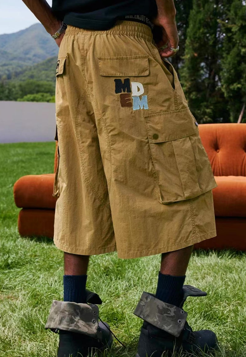 MEDM Cargo Cropped Pants