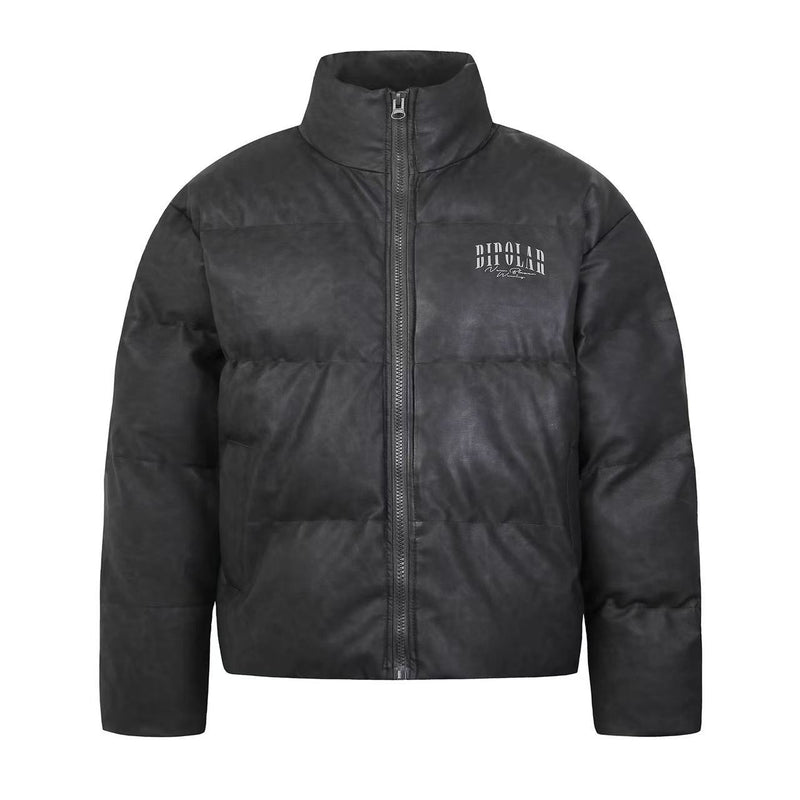 BIPOLAR Distressed Textured Cotton Coat