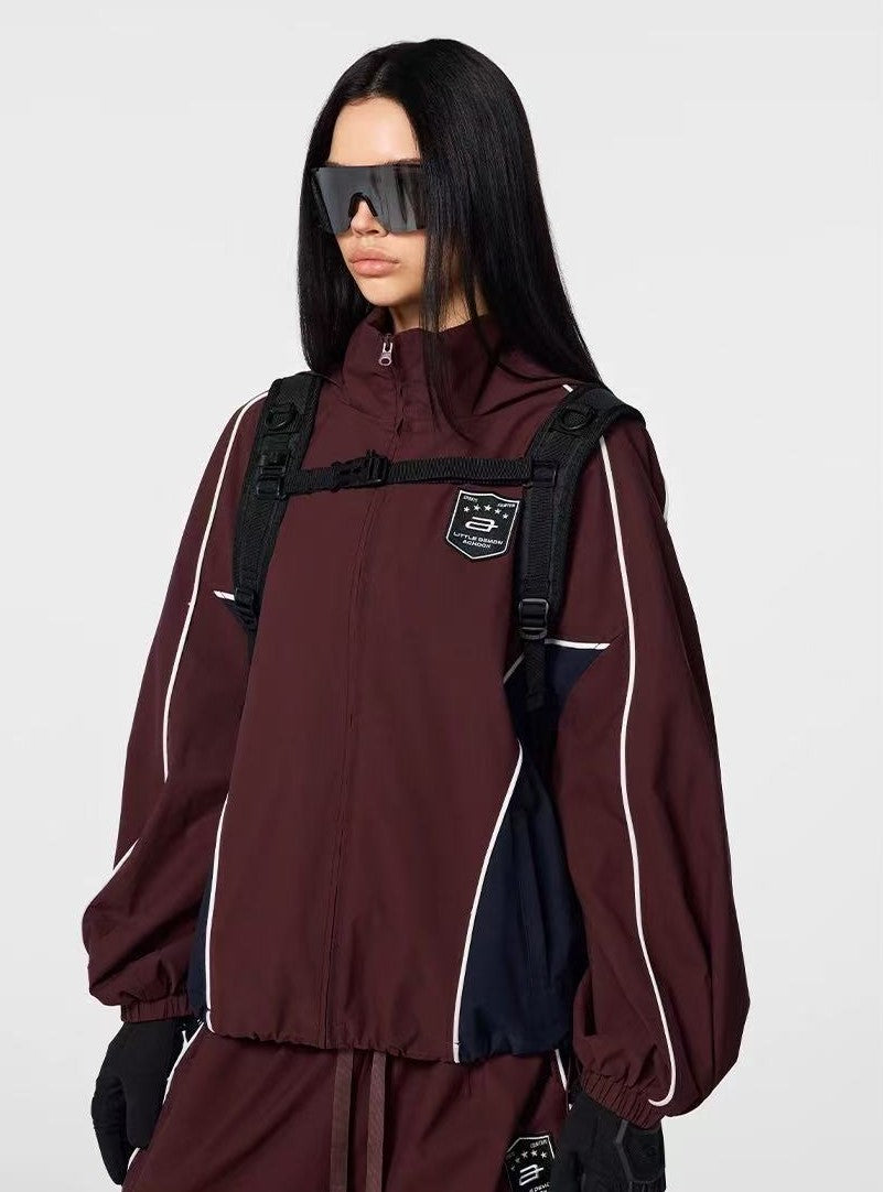 ACHOCK Vintage Outdoor Windproof Mountaineering Jacket