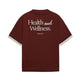 ICONSLAB Fake Two-piece Contrasting Text T-shirt