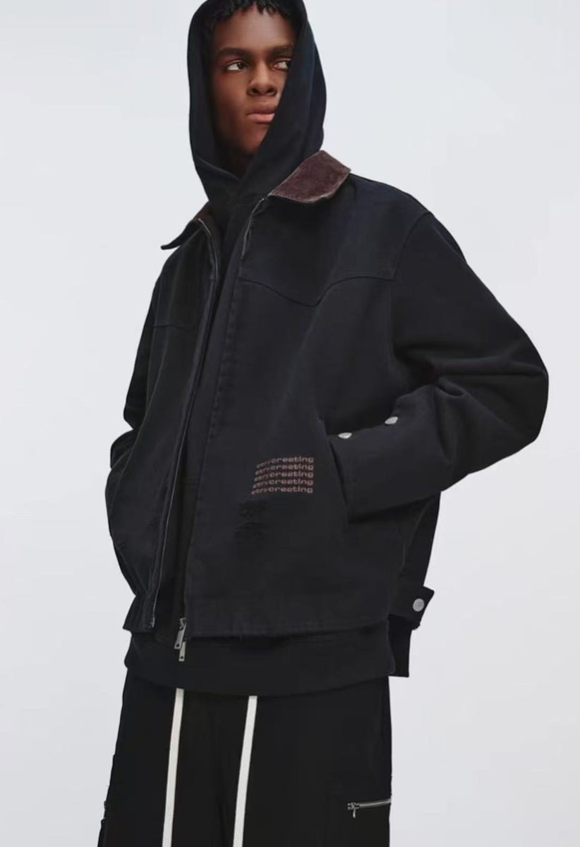 ATRY Clean Fit Embroidered Jacket