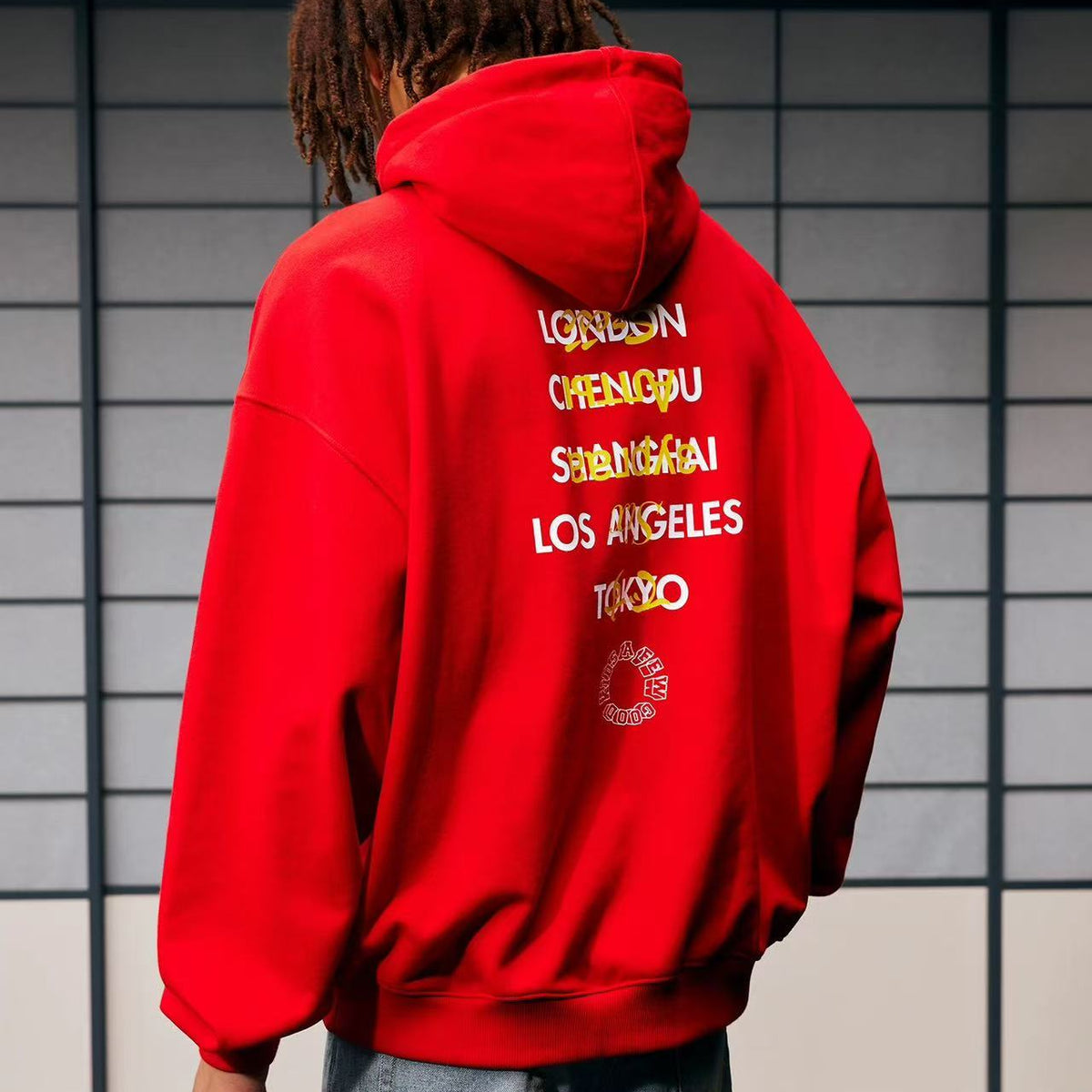AFGK Cities slogan Foam Hoodie
