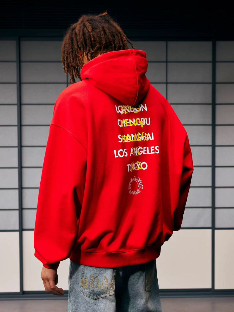 AFGK Cities slogan Foam Hoodie