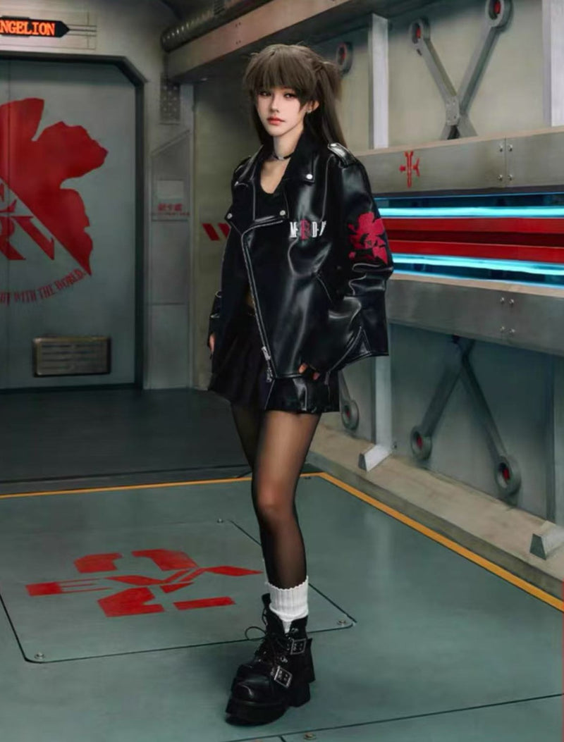 MEDMxEVA Unit 13 Leather Jacket