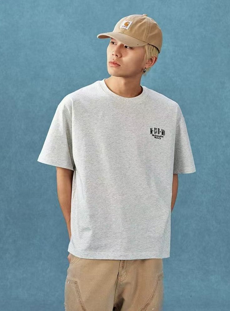 MEDM Logo Embroidered T-shirt