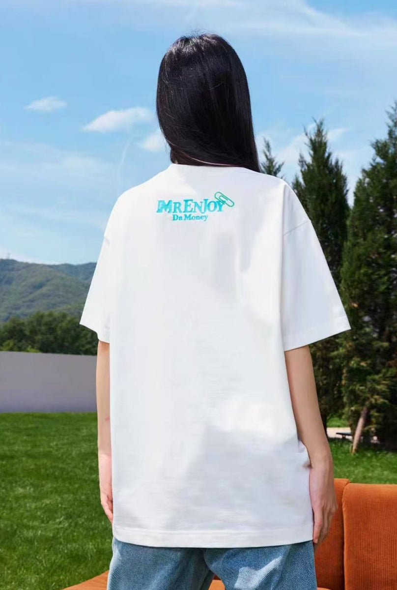 MEDM Post-it Printed Short-sleeved T-shirt