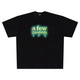 AFGK Versatile Melted Syrup Letter Short-sleeves T- shirt