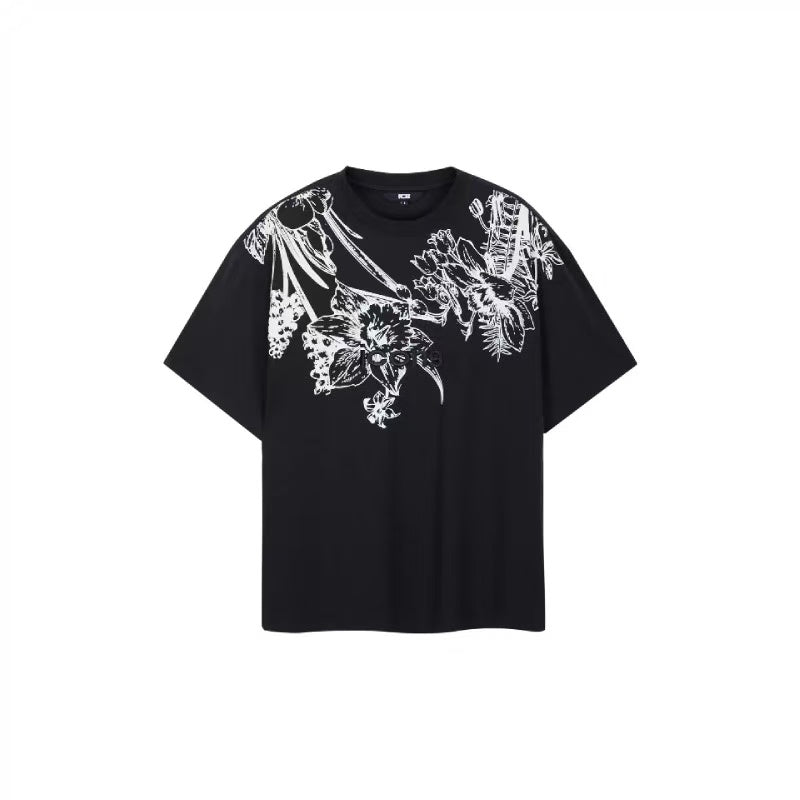 ICONSLAB Original Embroidered Floral T-shirt