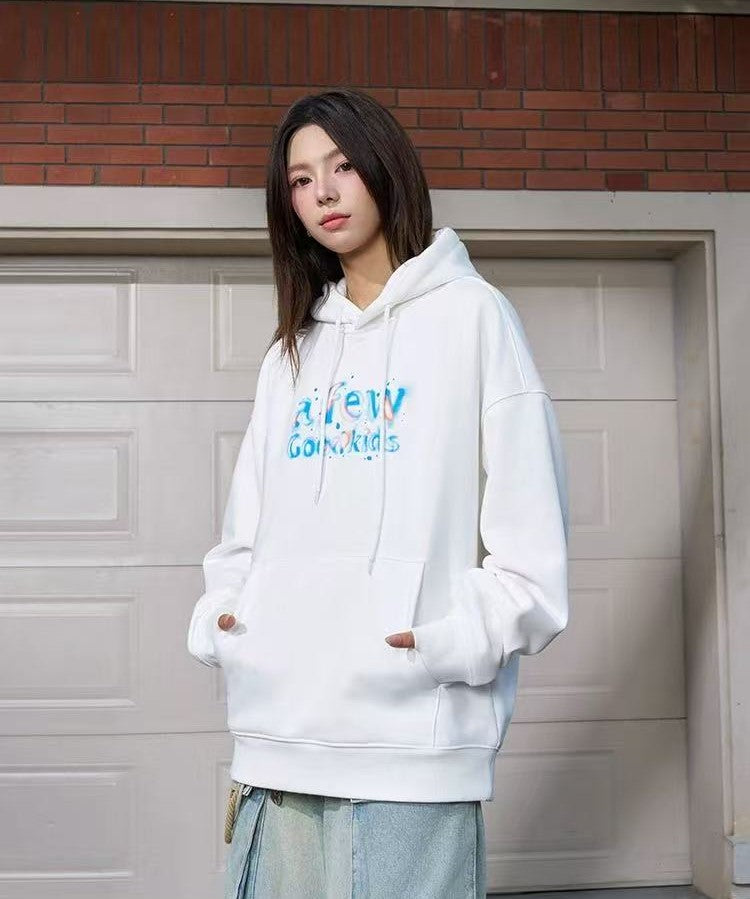 AFGK Hand-painted Smudged Starlight Hoodie