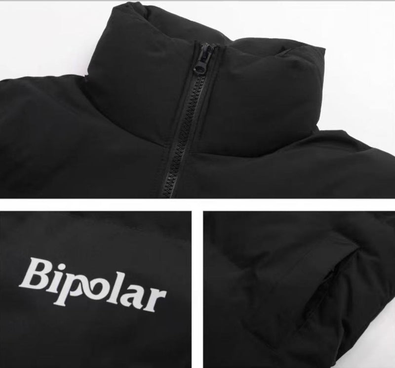 BIPOLAR Basic Logo Cotton Coat