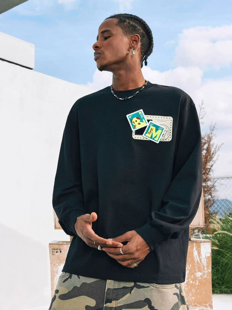 MEDM Animal ID Velcro Long-Sleeve T-Shirt