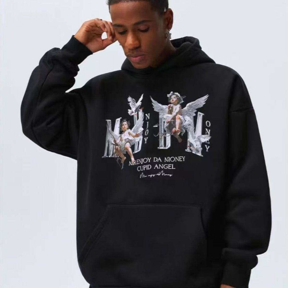 MEDM Angel Dove Printed Hoodie