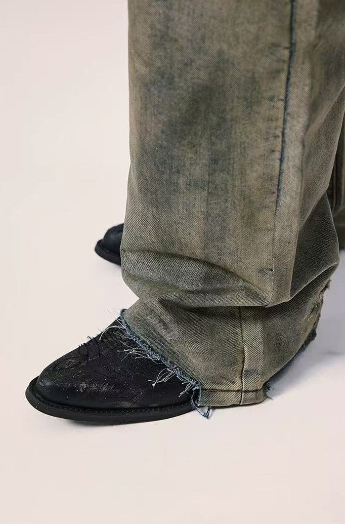 REMEDY Washed Baggy Jeans