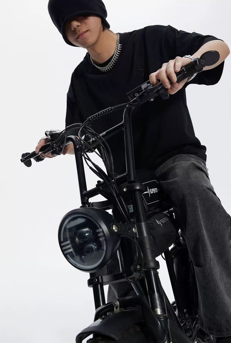 STK Highstreet Applique Crew Neck T-Shirt