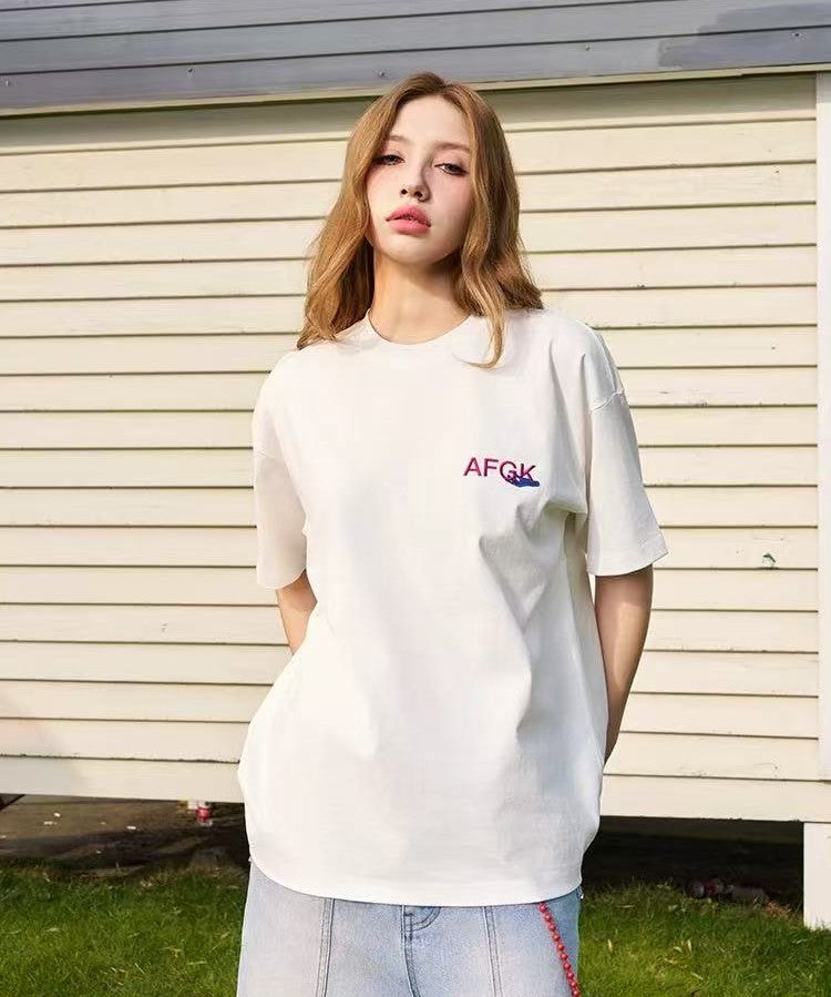 AFGK Hand-shaped short-sleeved T-shirt