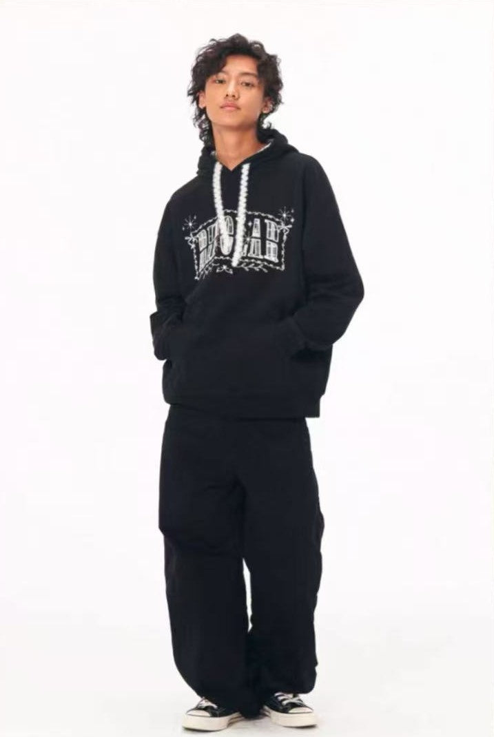 BIPOLAR Plaid Star Hoodie