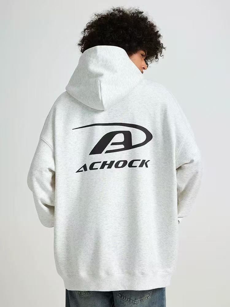 ACHOCK Logo Cardigan Hoodie