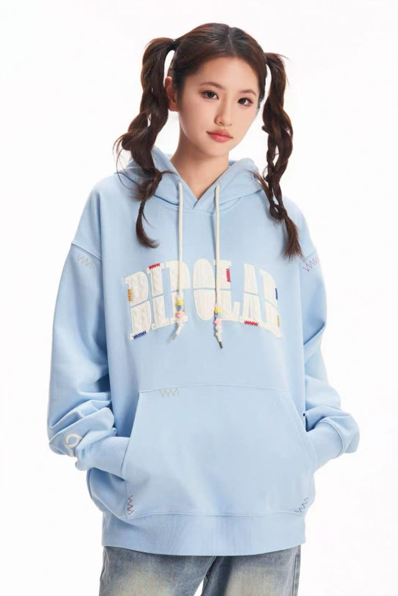 BIPOLAR Patchwork Hoodie