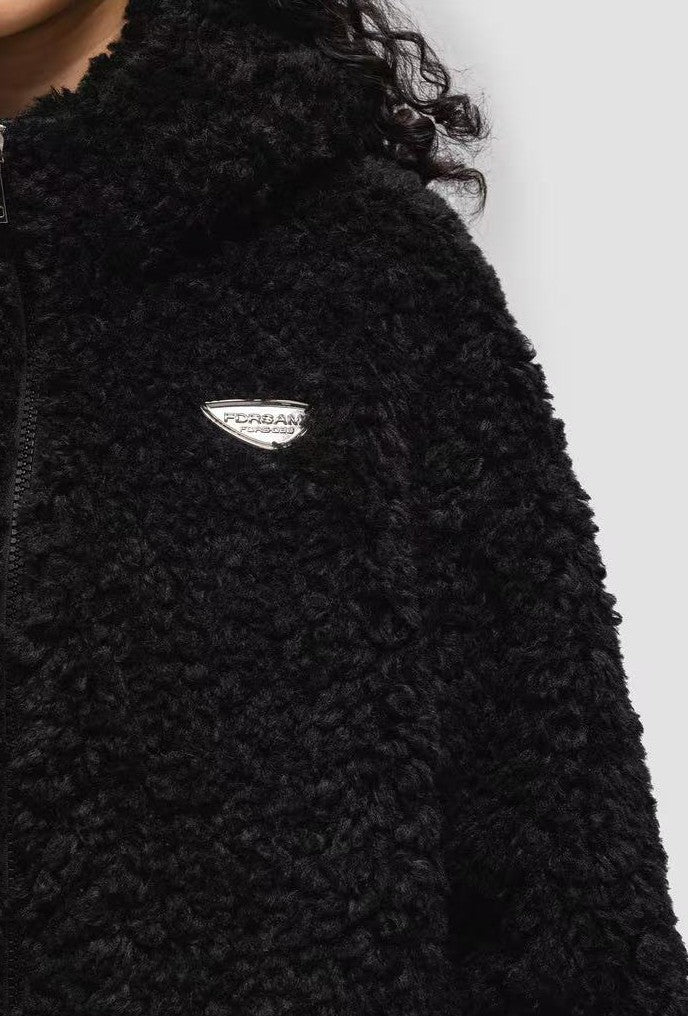 FDR Rabbit Ear Plush Hooded Jacket