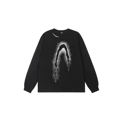 ACHOCK Phantom High Street Logo Printed Long-sleeve T-shirt