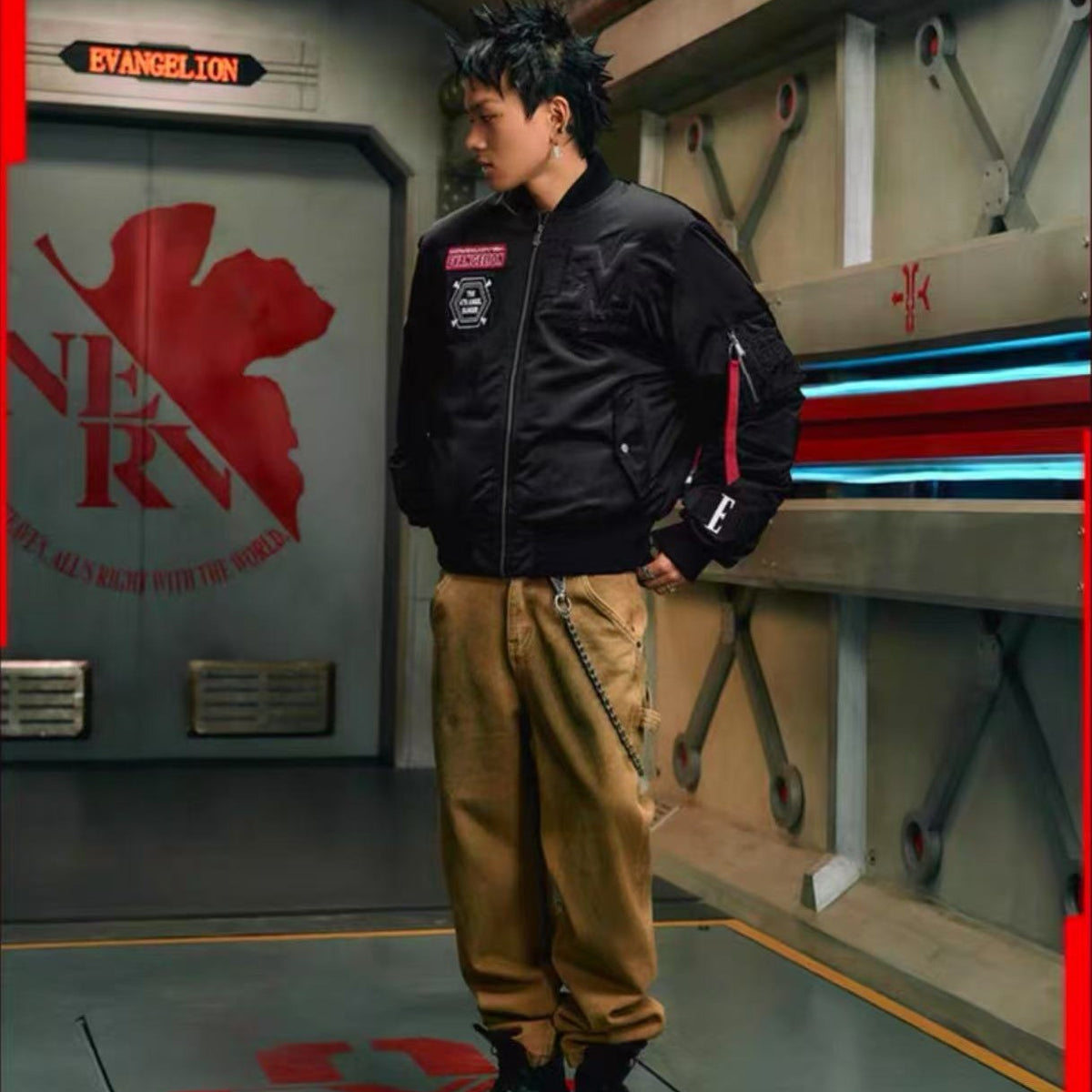 MEDMxEVA The Fourth Apostle MA1 Jacket Down Jacket