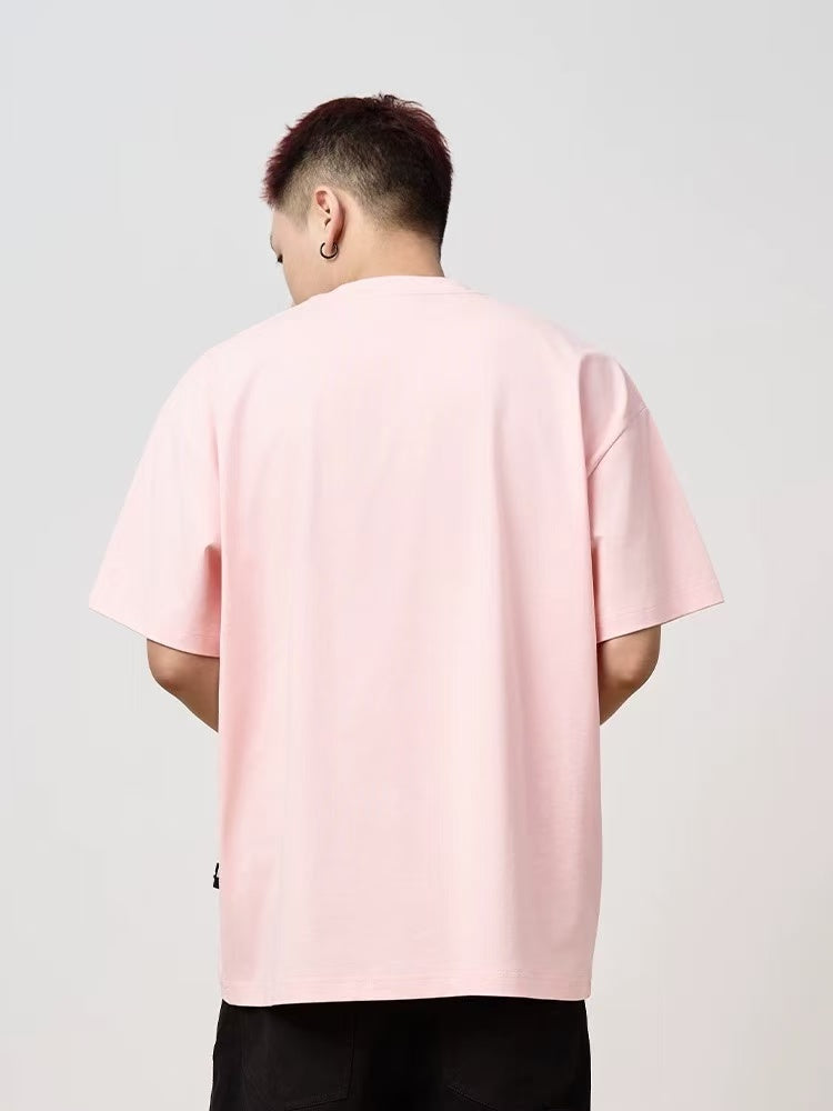 REMEDY Letter Print Short-sleeve T-shirt