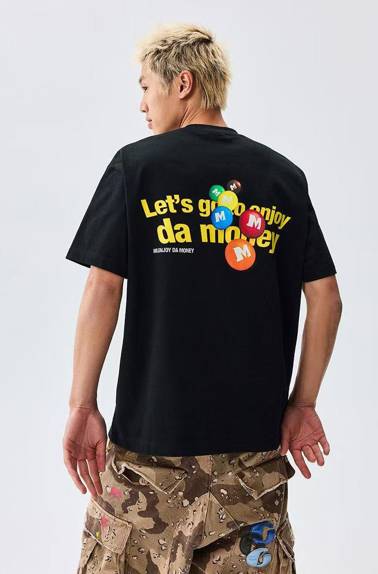 MEDM Toothbrush Embroidered M Short-sleeved T-shirt