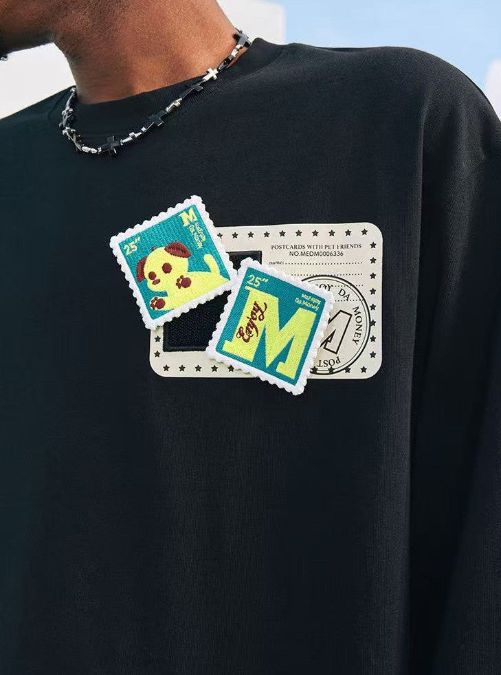 MEDM Animal ID Velcro Long-Sleeve T-Shirt