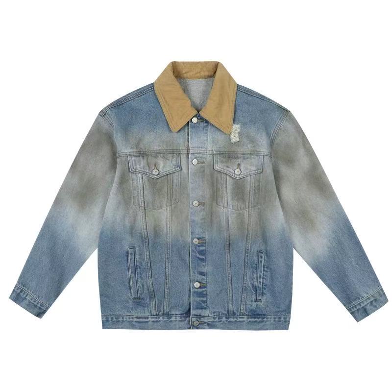 MEDM Retro Dyed denim Jacket