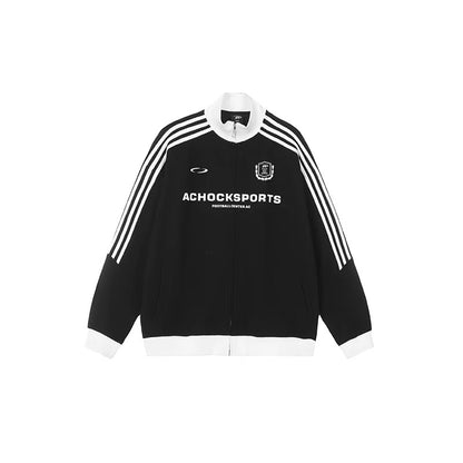 ACHOCK Color Matching Zipper Jackets