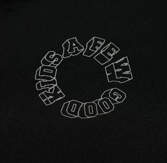 AFGK Laser 3M Reflective Printed Short-sleeved T-shirt