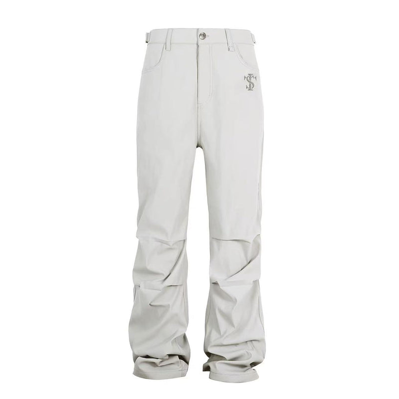 STK Vintage Double-Fold Woven Trousers