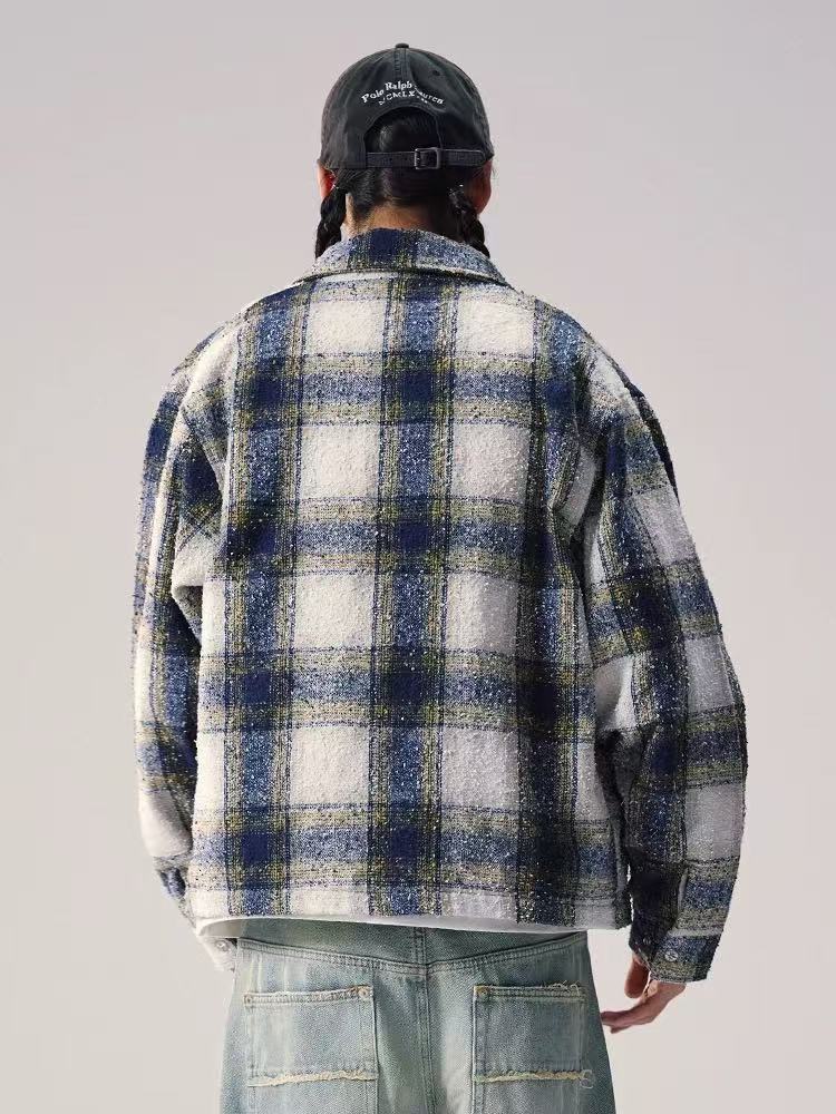 REMEDY Pine Check Lapel Jacket