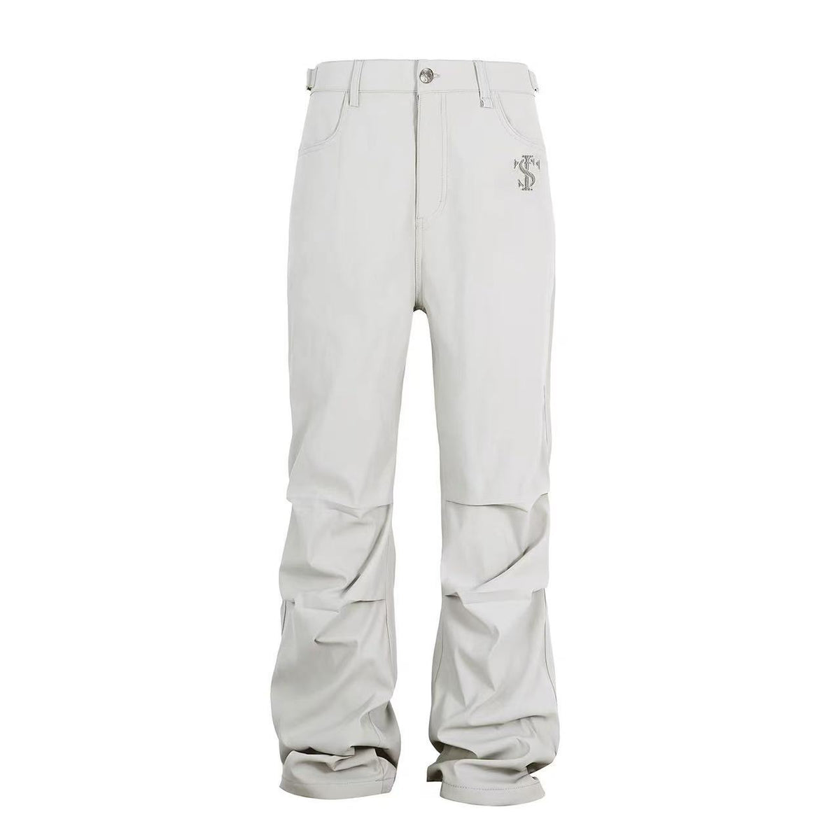 STK Vintage Double-Fold Woven Trousers