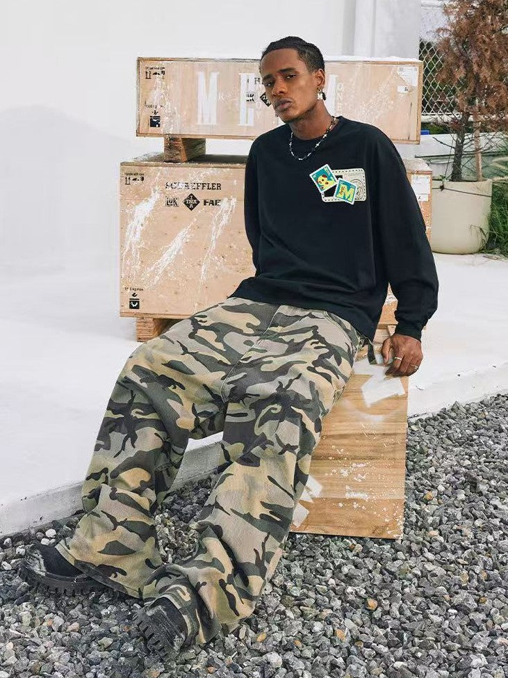 MEDM Animal ID Velcro Long-Sleeve T-Shirt