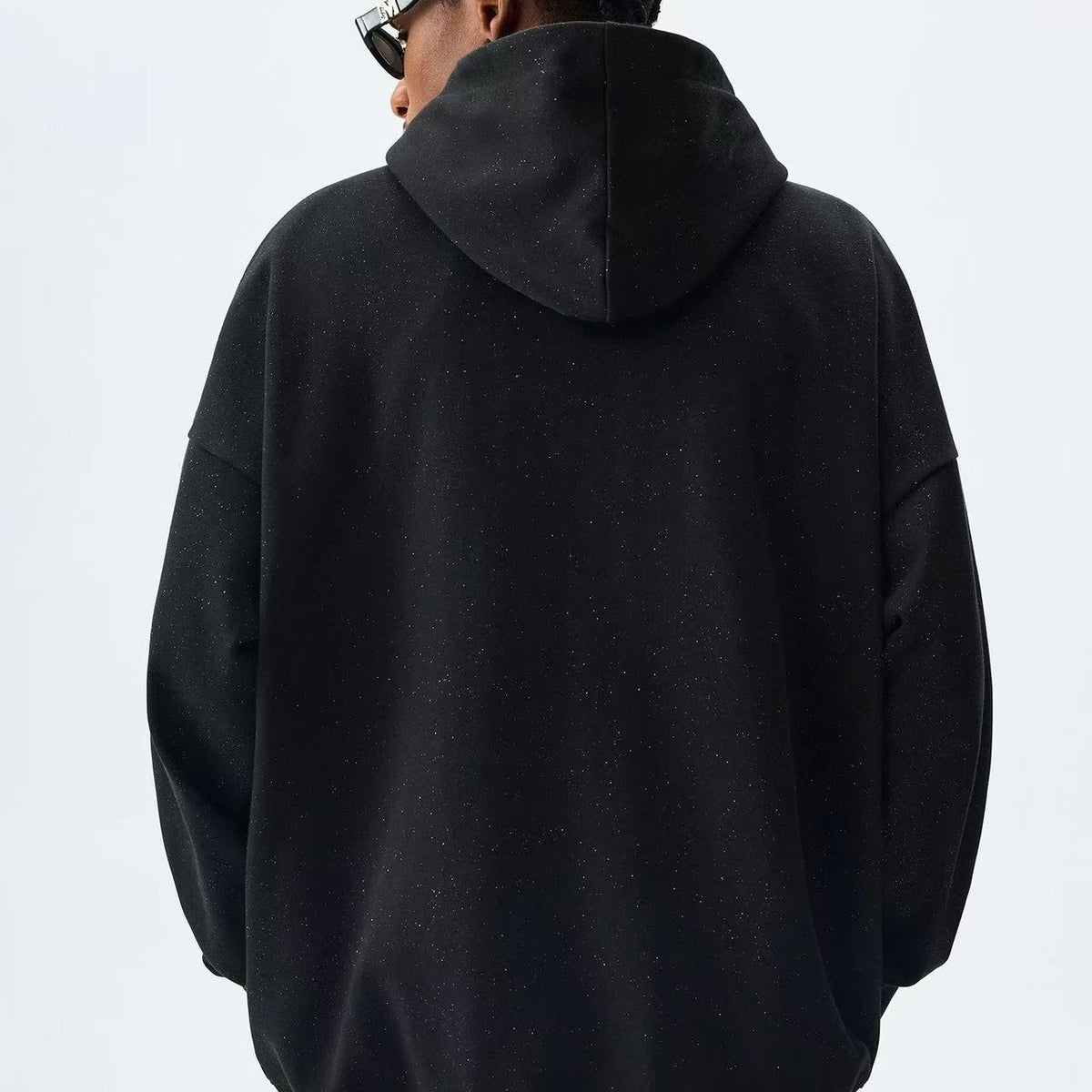 MEDM Blue Glitter Moon Reflection Hoodie