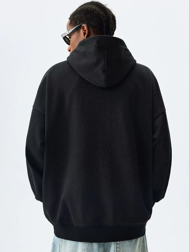 MEDM Blue Glitter Moon Reflection Hoodie