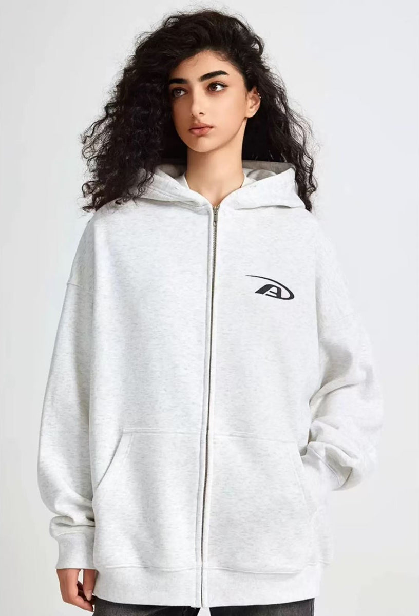 ACHOCK Logo Cardigan Hoodie