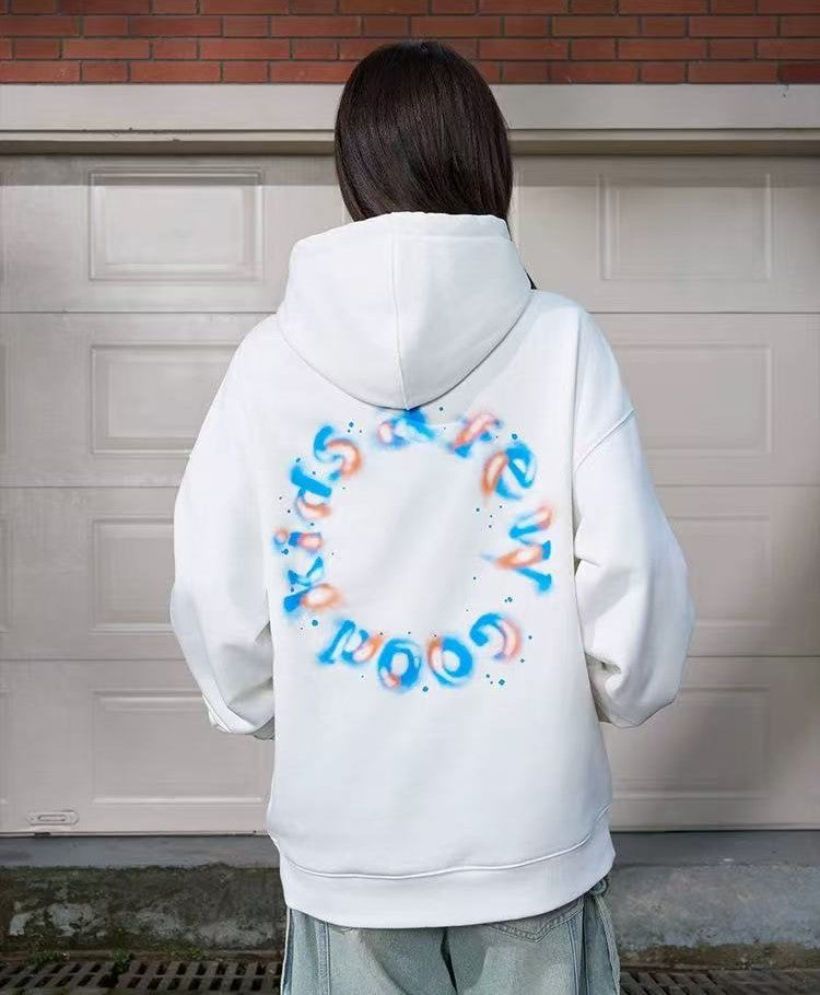 AFGK Hand-painted Smudged Starlight Hoodie