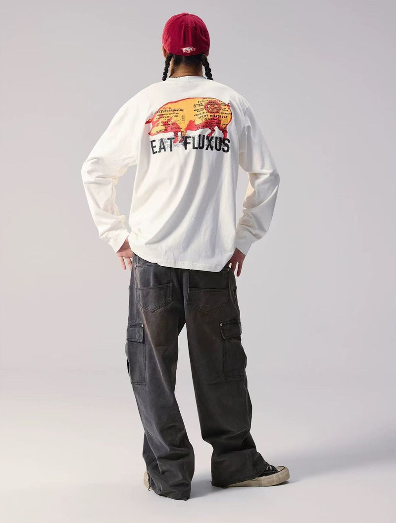 REMEDY Retro Straight-leg Loose Pants