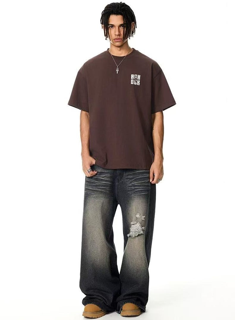 ACHOCK Retro Logo Short-sleeve T-shirt