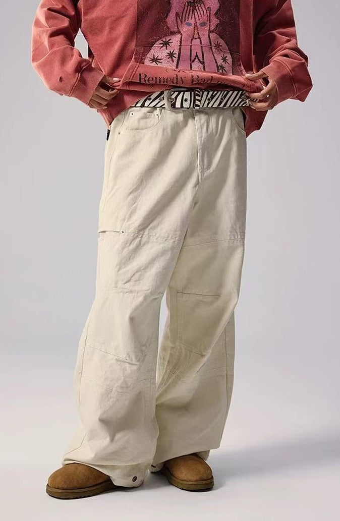 REMEDY Loose Straight-leg Cargo Pants