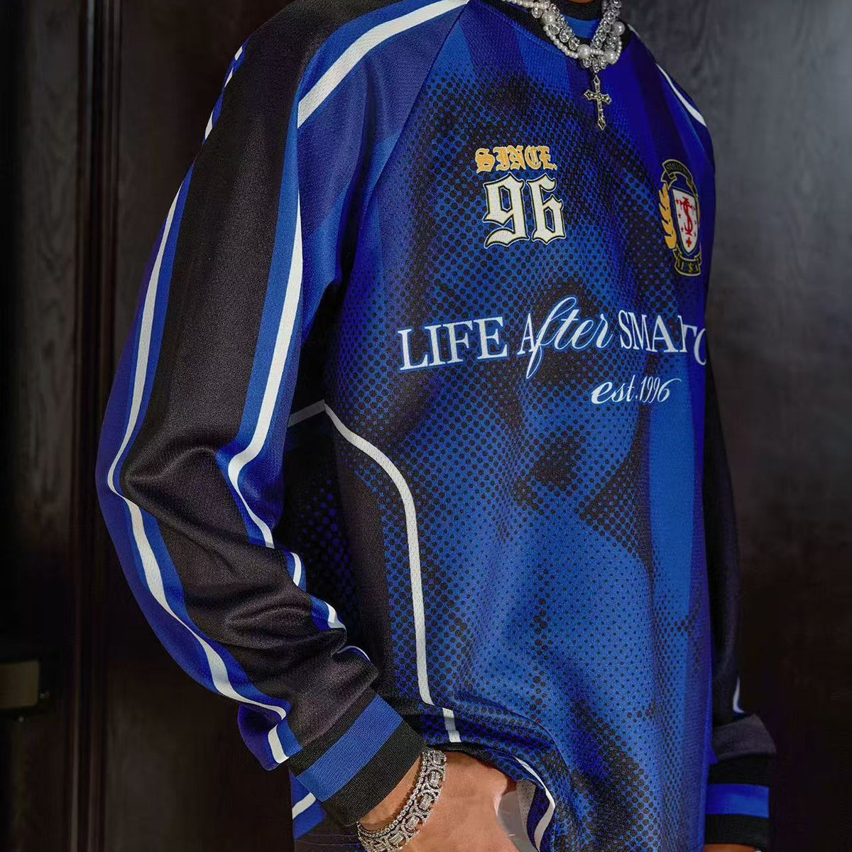 STK Vintage Casual Long-Sleeve Jersey