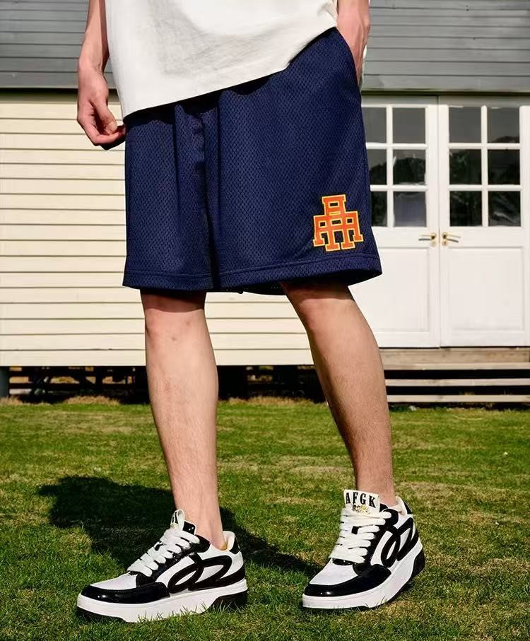 AFGK Hip Hop Street Mesh Sports Shorts