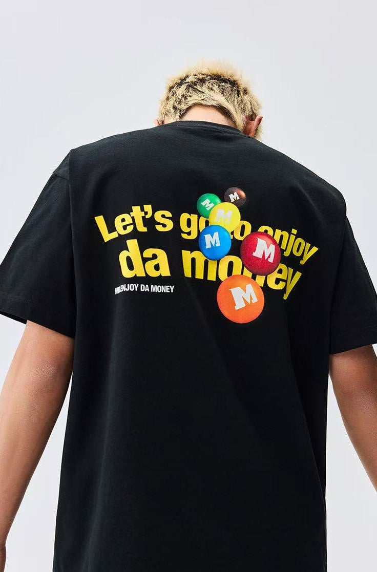 MEDM Toothbrush Embroidered M Short-sleeved T-shirt