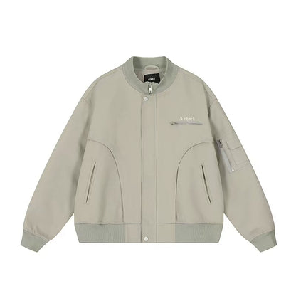 ACHOCK High Street Zippered Logo Jacket