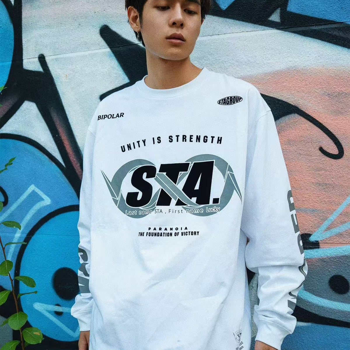 BIPOLARxSTA Paranoia Long-sleeve T-Shirt