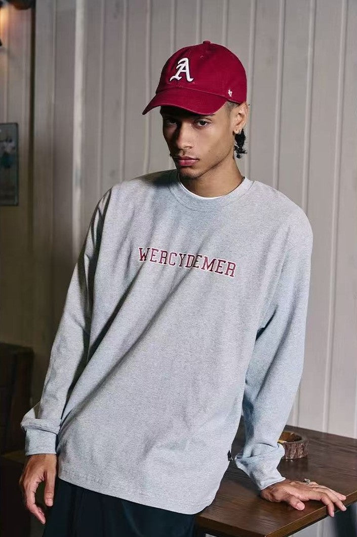 REMEDY 69 Cracked Print Long-sleeve Tee